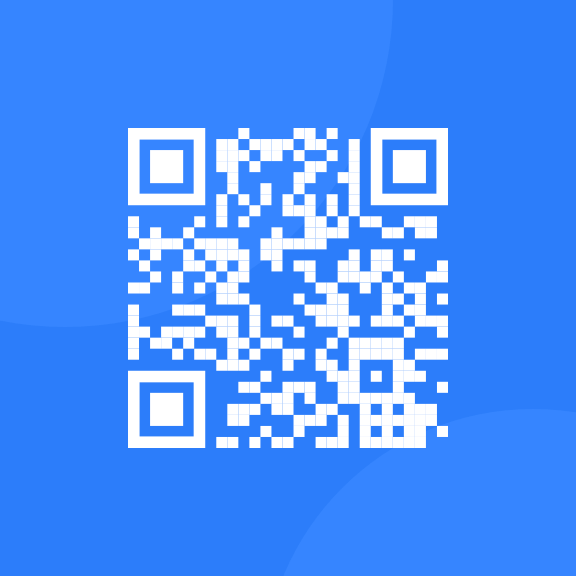 QR-code that leads to the frontendmentor website